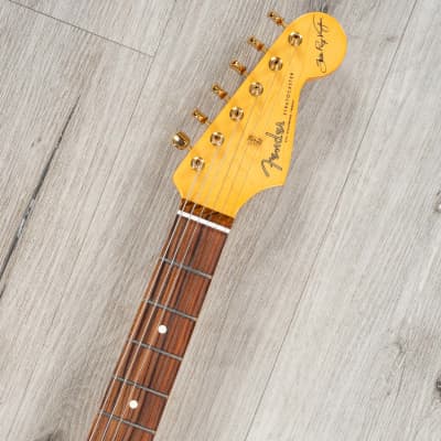Fender Stevie Ray Vaughan Stratocaster Guitar, Pau Ferro Fretboard, 3-Color Sunburst image 8