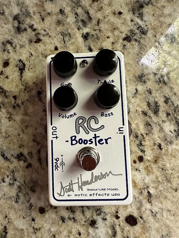 Xotic Scott Henderson signature RC Booster (early version)