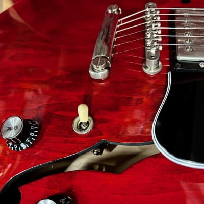 Gibson Gibson ES-335 Jun 2021 Sixties Dot USA Mint 2021 - Cherry Red image 14