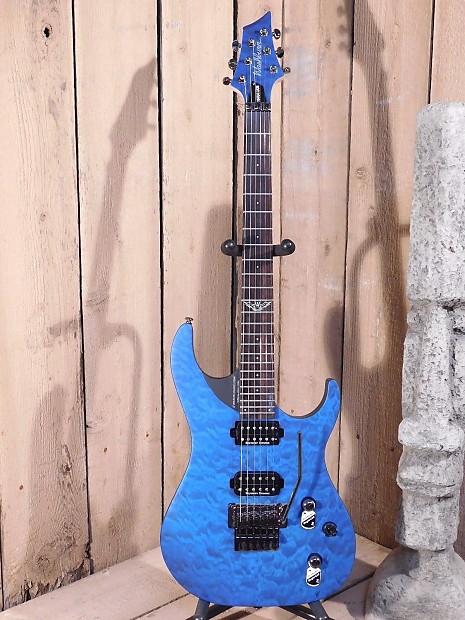 Washburn Parallaxe PXM10 Blue Quilt Top! / NEW in Box! 65