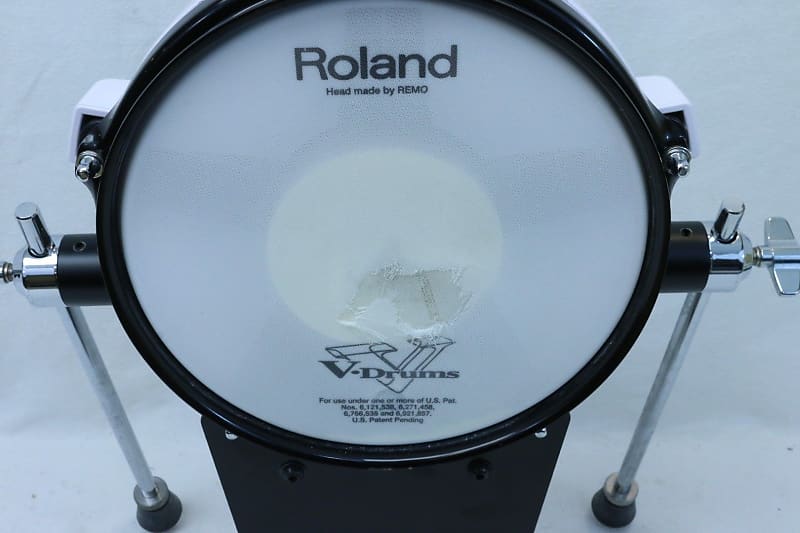 Roland KD-85 WHT V-Kick Bass Drum Trigger Pad KD85 image 1