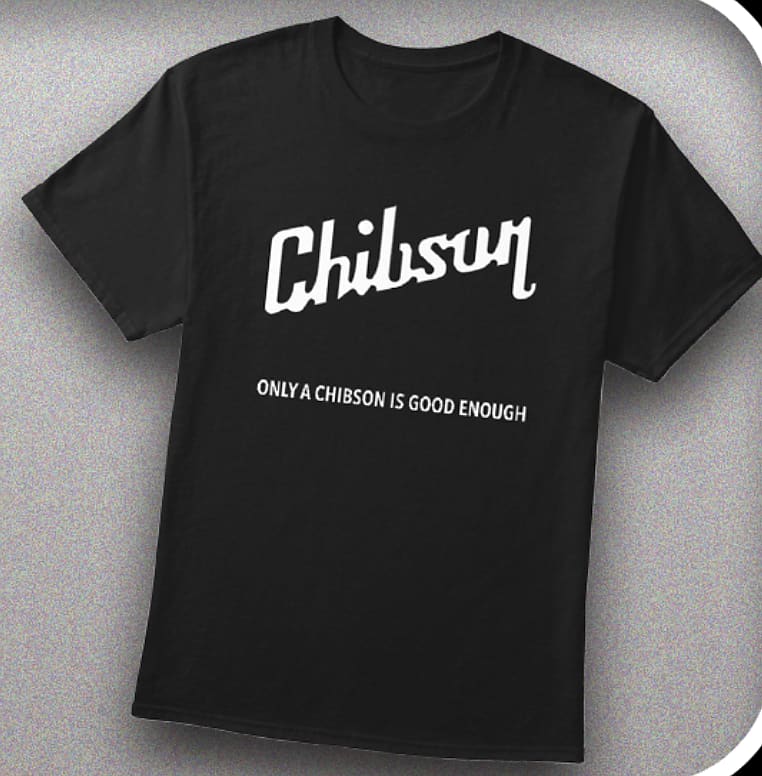 Chibson USA Logo Black T-Shirt Size Large New/Never Worn | Reverb