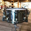 Used Mapex Black Panther Brass Cat Snare Drum 14x5.5