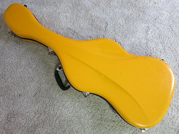 Yellow 2024 guitar case