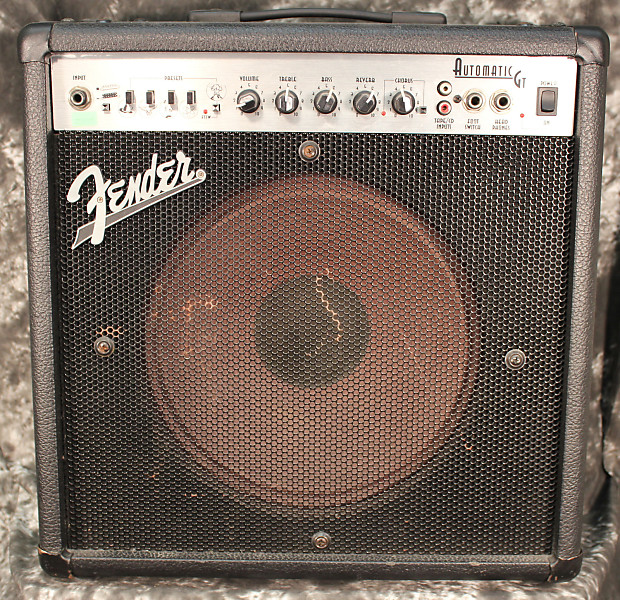 1999 Fender Automatic GT Electric Guitar Amplifier Reverb