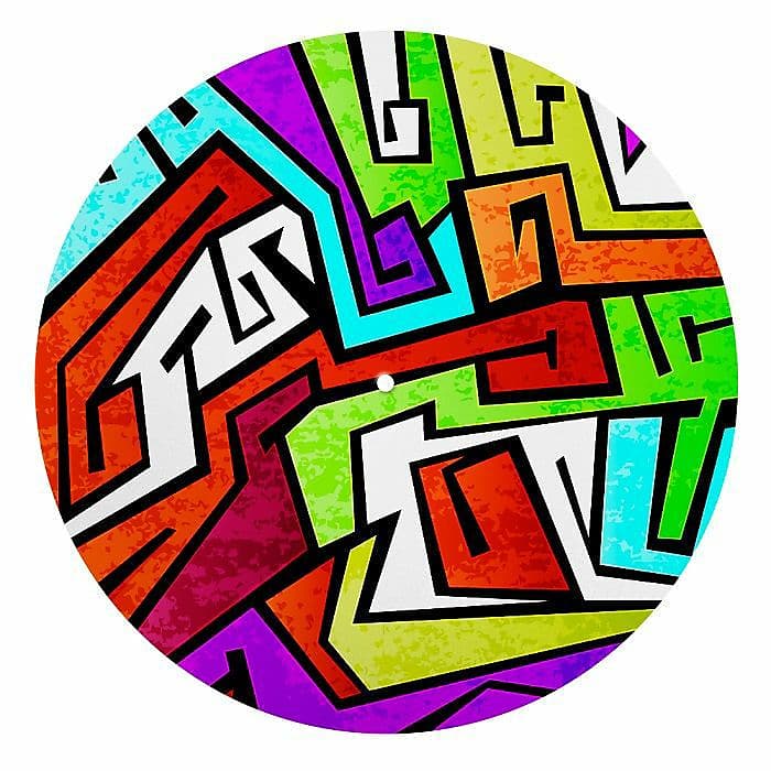 IDYD 80s Graffiti 12 Inch Turntable Slipmats | Reverb