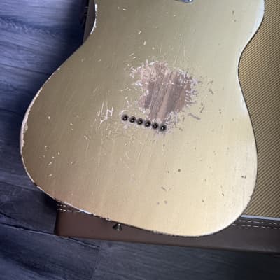Fender Custom Shop 52 Telecaster Heavy Relic 2019 Aztec Gold image 19