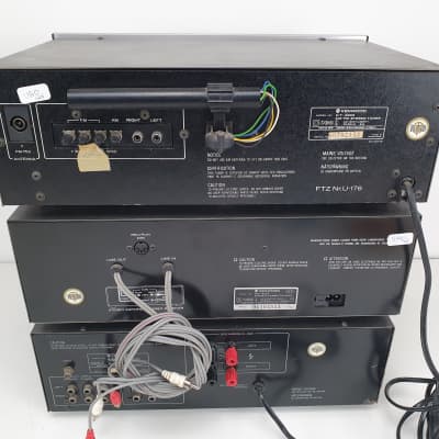 Kenwood KA-300 Amplifier - KX-400 Cassette deck - KT-400 Tuner - Nice Serviced set image 15