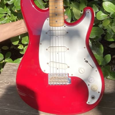 Ibanez Roadstar II Red 1983 Upgraded Fender Lace Sensor Pickups Japan.  Set up and ready to play! image 18