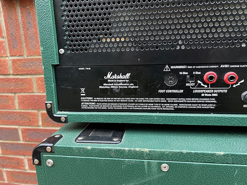 Marshall JCM2000 TSL60 Special Edition Green Valve Amplifier | Reverb