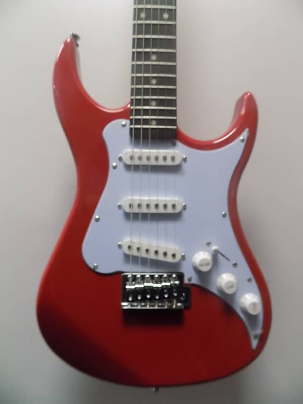 AXL AS-750-3/4RD Electric Guitar - Red | Reverb