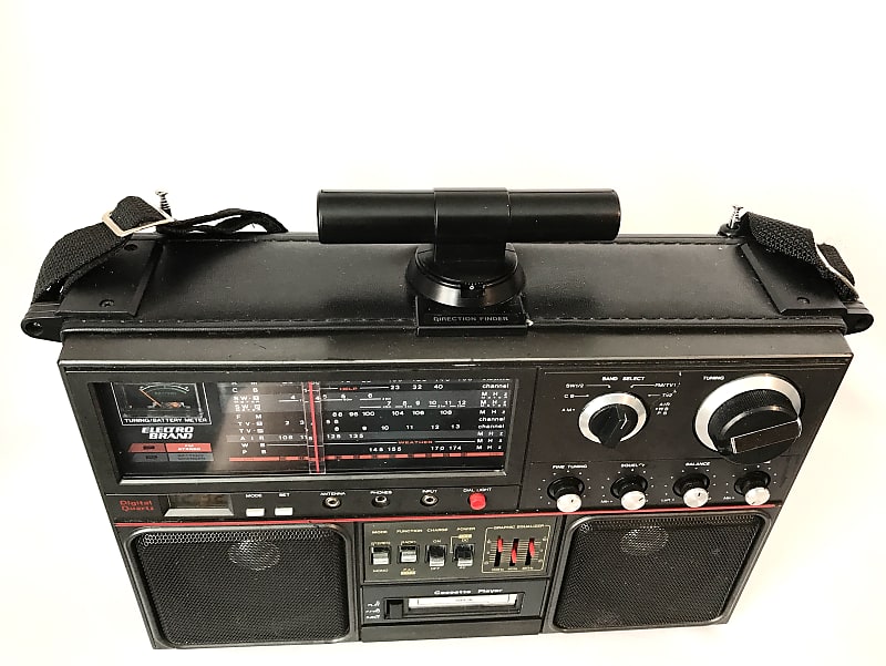 サンダイヤ　ELECTRO BRAND　2971　ラジカセ　FM　AM　短波等 Electro Brand Model 2971 Band Shortwave Radio Cassette