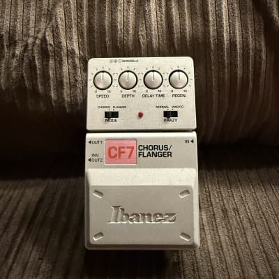 Reverb.com listing, price, conditions, and images for ibanez-cf7-chorus-flanger-pedal