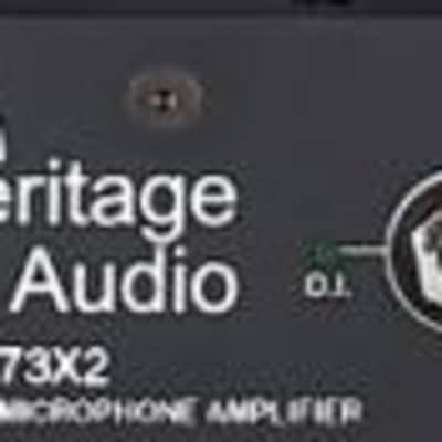 Heritage Audio HA-73X2 Elite - 2 Channels of Microphone Preamps image 4