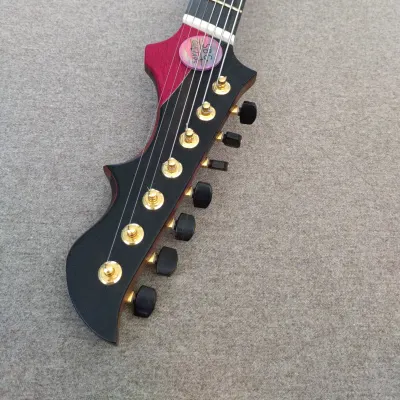 SBC Guitars Terra 2022 Black/Fuchsia image 9