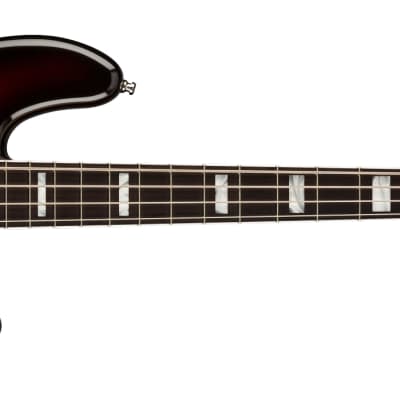 Fender American Ultra Jazz Electric Bass, Rosewood Fingerboard, Ultraburst W/Case image 2