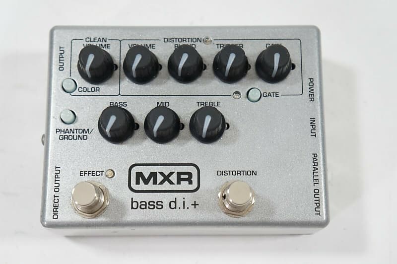 MXR M80 Silver Bass DI+ Japan Limited Edition Direct Box Preamp