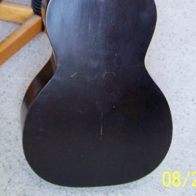 Two 1930's Acoustic Parlor Guitars (One Harmony & One Unknown) For Repair image 13