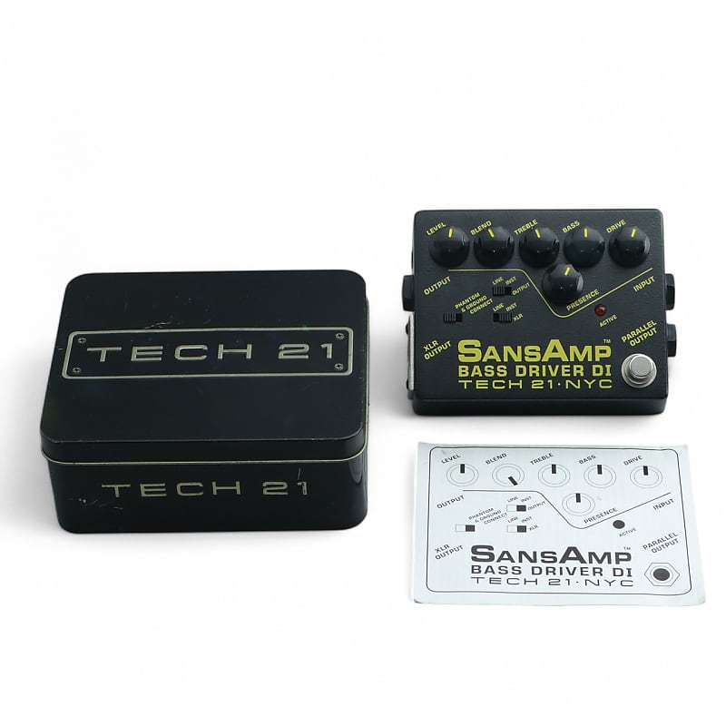 Tech 21 SansAmp Bass Driver DI