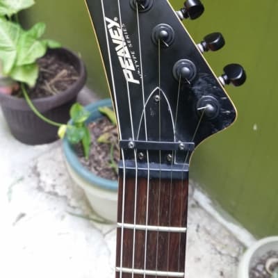 Peavey EXP V-Type guitar VANDENBERG guitar w/ original gig bag image 7