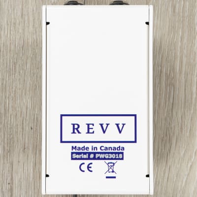 Revv Amplification G3 Distortion Pedal, Exclusive Pearl White Edition image 2