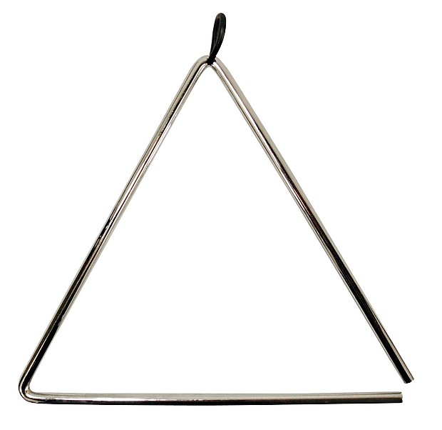 Tycoon TRI-10 10" Aluminum Triangle image 1