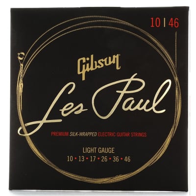 Gibson Les Paul Premium Electric Guitar Strings Lite SEG-LES10 for sale