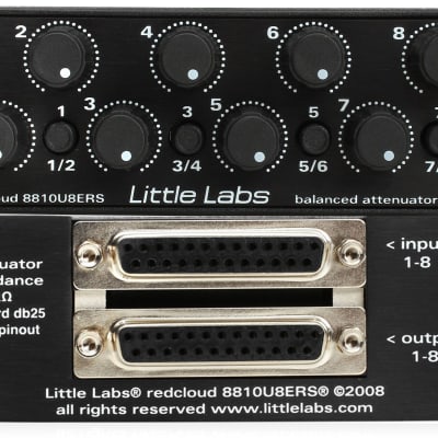 Little Labs Redcloud 8 Channel Attenuator Pack | Pro Audio LA image 1