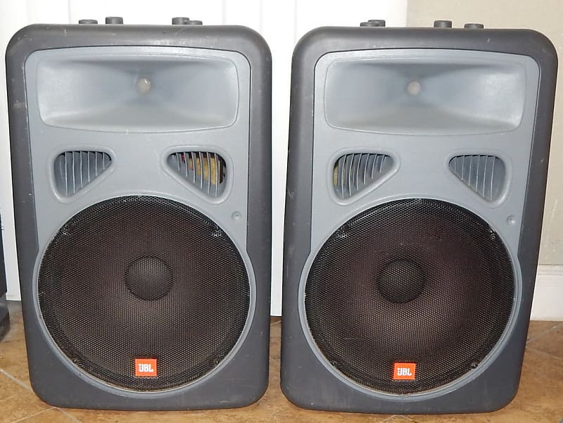 JBL eon power 15 powered pa dj speakers | Reverb