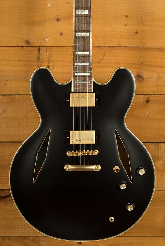 Epiphone Artist Collection | Emily Wolfe Sheraton Stealth - Black Aged Gloss image 1