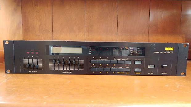 Korg SDD-3300 Triple Digital Delay 1980s | Reverb