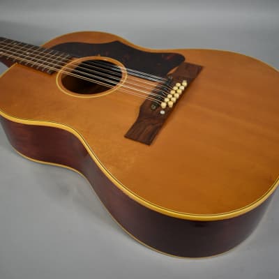 1964 Gibson B-25-12N Natural 12-String Acoustic Guitar w/OSSC image 10