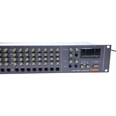 Fostex Model 2016 Made in Japan Rack Mount Line Mixer 1980's Vintage image 3