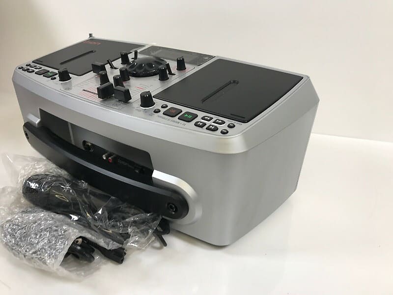 ion ポータブルDJステーション＋FX ICD04 FX ION iCD04FX Dual CD DJ Boombox ALL In One Mixer System
