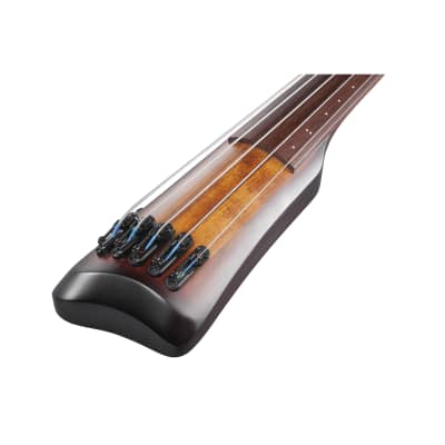 Ibanez Bass Workshop UB805-MOB Upswing Mahogany Oil Burst - Electric Contrabass image 8