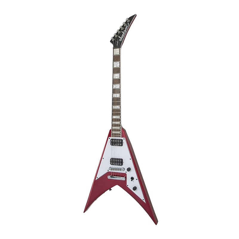 (Right-Handed,　Tom-Style　Guitar　Red)　Signature　Electric　Apple　Fingerboard,　X　King　and　Candy　Through-Body　Bridge　KVXT　Neck,　Mahogany　Jackson　6-String,　Maple　Body,　Laurel　Series　V　Ian　Scott　Reverb