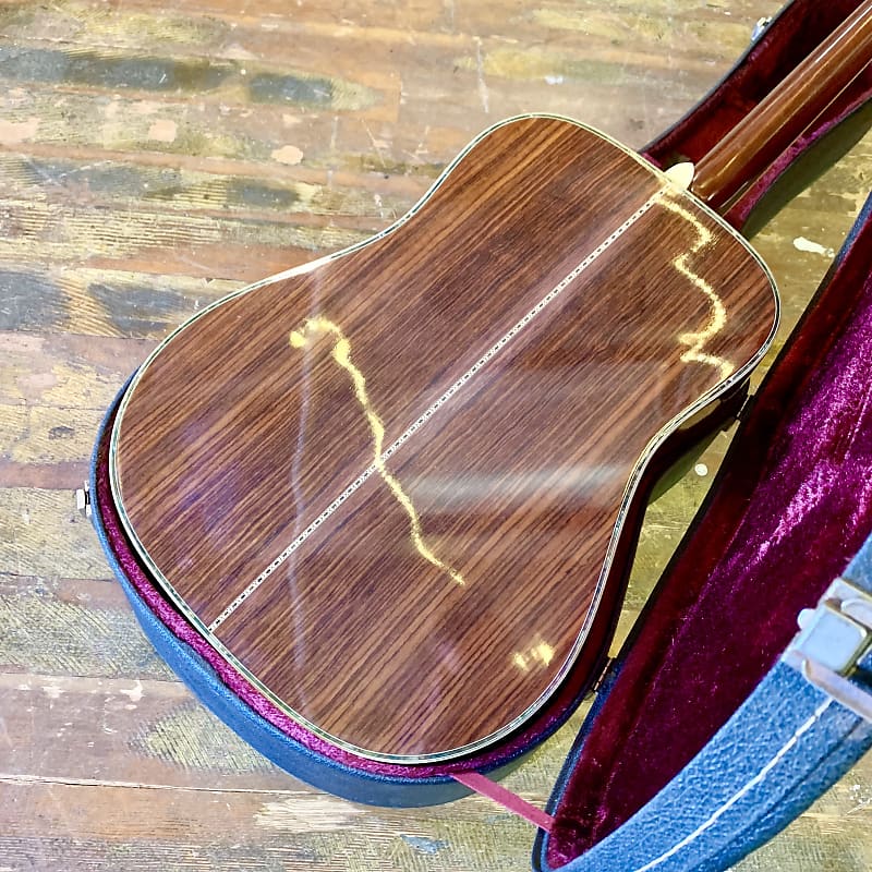 Yamaki YW50m acoustic guitar c 1970's Rosewood original