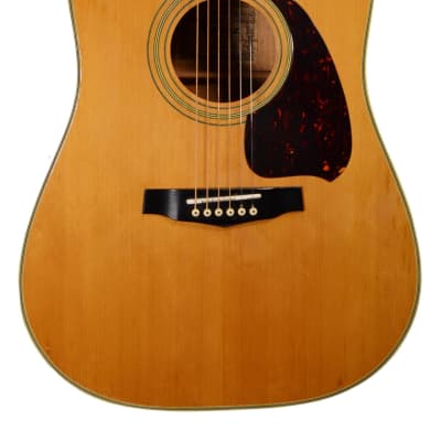 Ibanez NW-40 Japan Acoustic Dreadnought Guitar w/ Gig Bag – Used 1980's - Natural Gloss Finish image 2