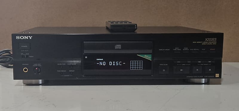 Sony X202ES 1993 - Black  			