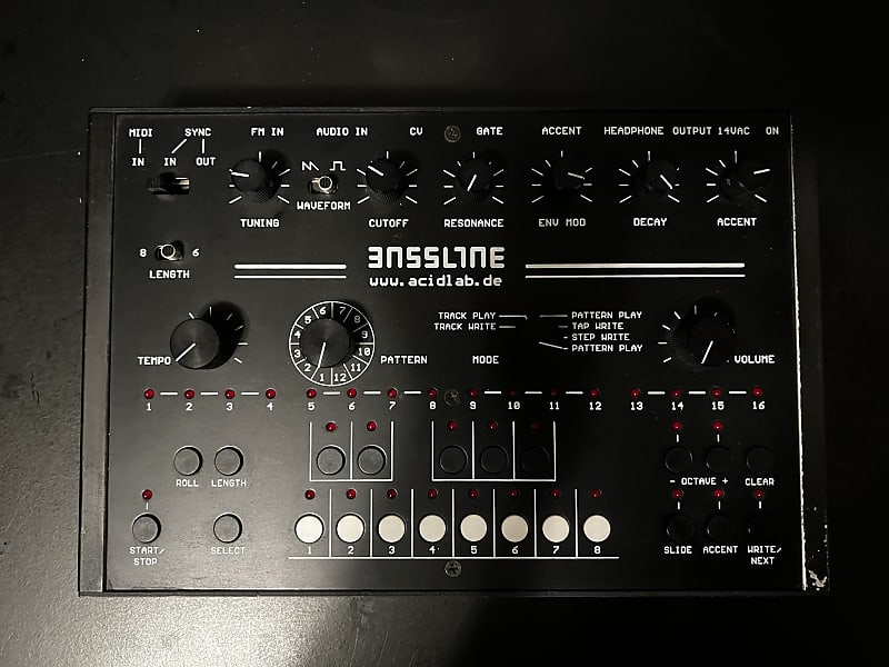 Acidlab Bassline 2 2010 Black Reverb