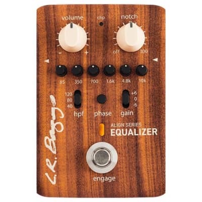 LR Baggs Align Series Equalizer Acoustic Preamplifier Pedal for sale