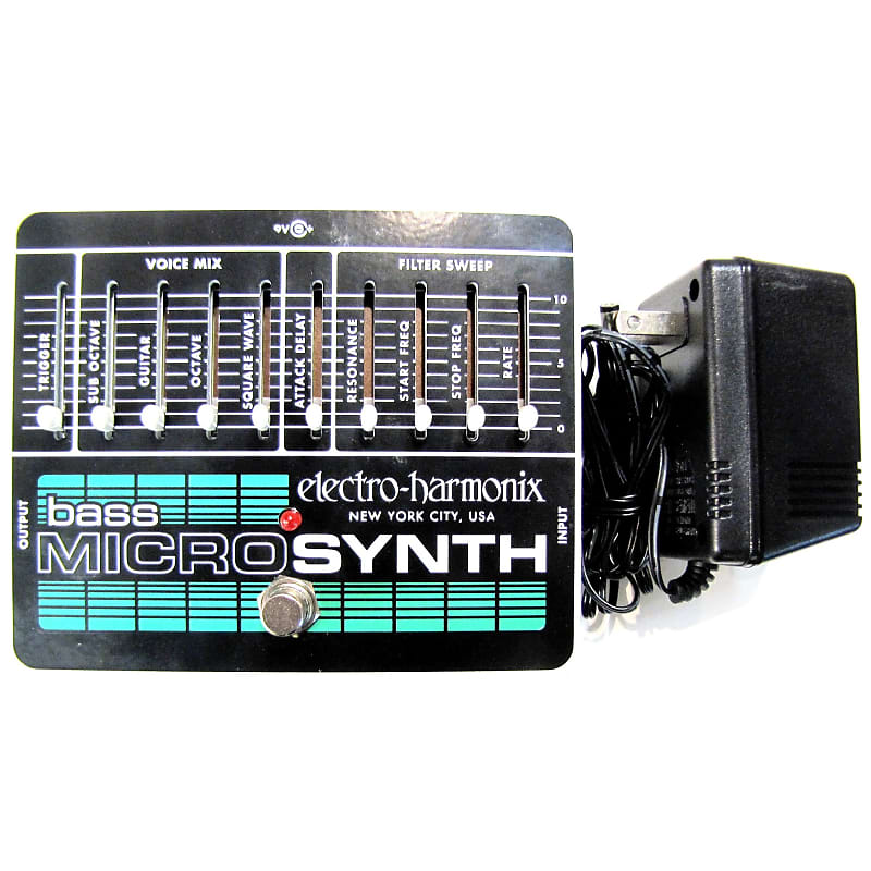 【ジャンク】Electro-Harmonix Bass Micro Synth Used Electro-Harmonix EHX Bass Microsynth Analog Micro | Reverb