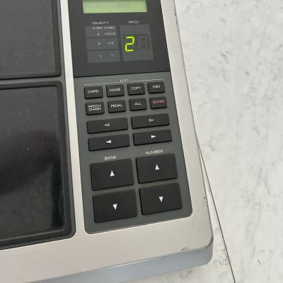 Roland Octapad II PAD 80 MIDI Pad Controller 1980s - Silver and Black image 5