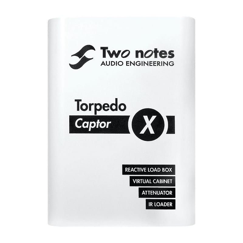 Two Notes Torpedo Captor X Reactive Loadbox DI and Attenuator, 8 Ohm image 1