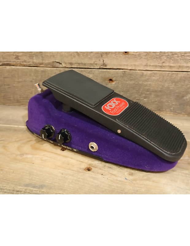 Foxx Foot Phaser Studio Model 7 (s/n 030169 2006, Rare Purple Velvet)