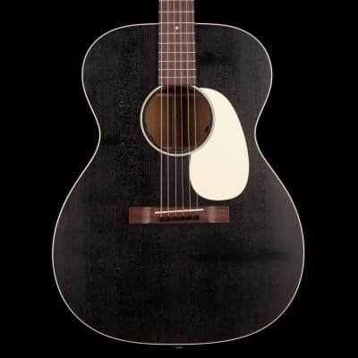 Martin 000-17E Black Smoke Acoustic Electric Guitar with Soft Case image 1