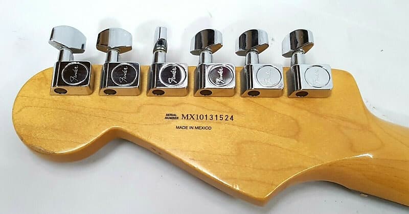 Fender Mexico Stratocaster 2010年製〜2011年製 Fender Mexico Standard ST 2011 Arctic White Stratocaster SSS