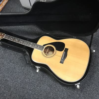Yamaha FG375Sii acoustic vintage dreadnought guitar 1980s excellent condition with original vintage image 2