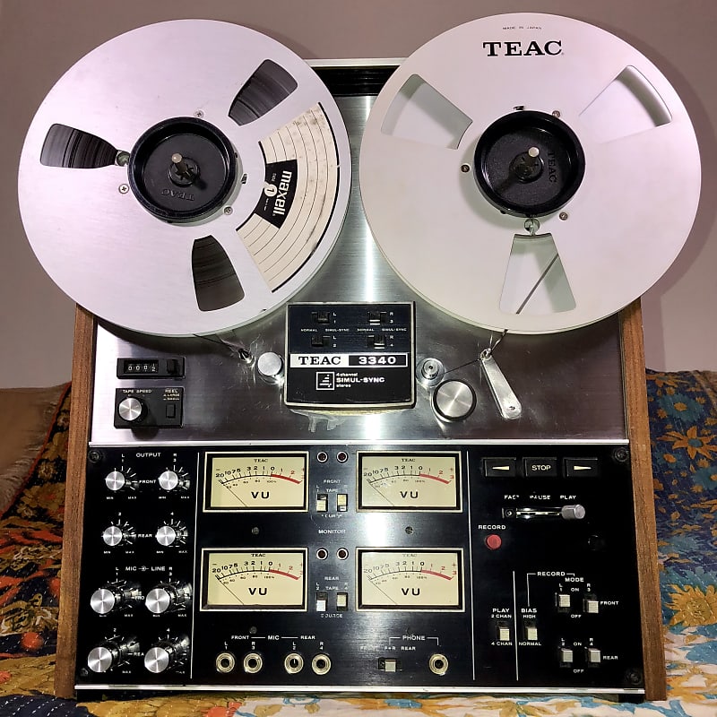 Teac A-3340 Tape Player - On Demand PDF Download