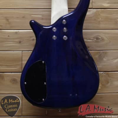 Avalanche By Dillion 5 String Bass Trans Blue - SB-25-TBL - Made in China image 3